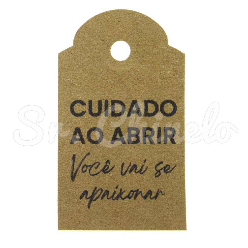 Kit Embalagens, Cuidado ao Abrir, Kraft