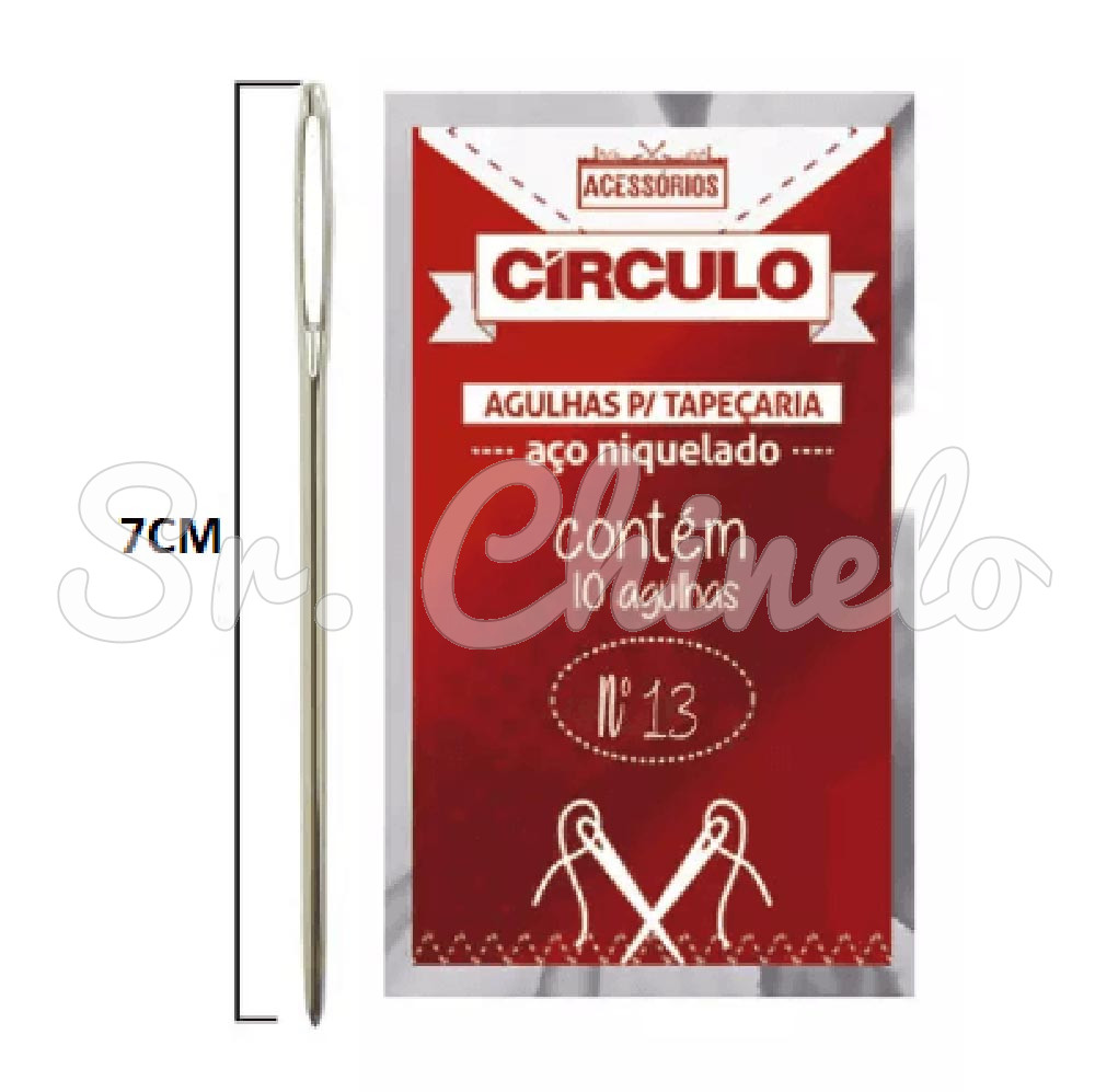 Agulha de Tapeçaria, Círculo, nº 13