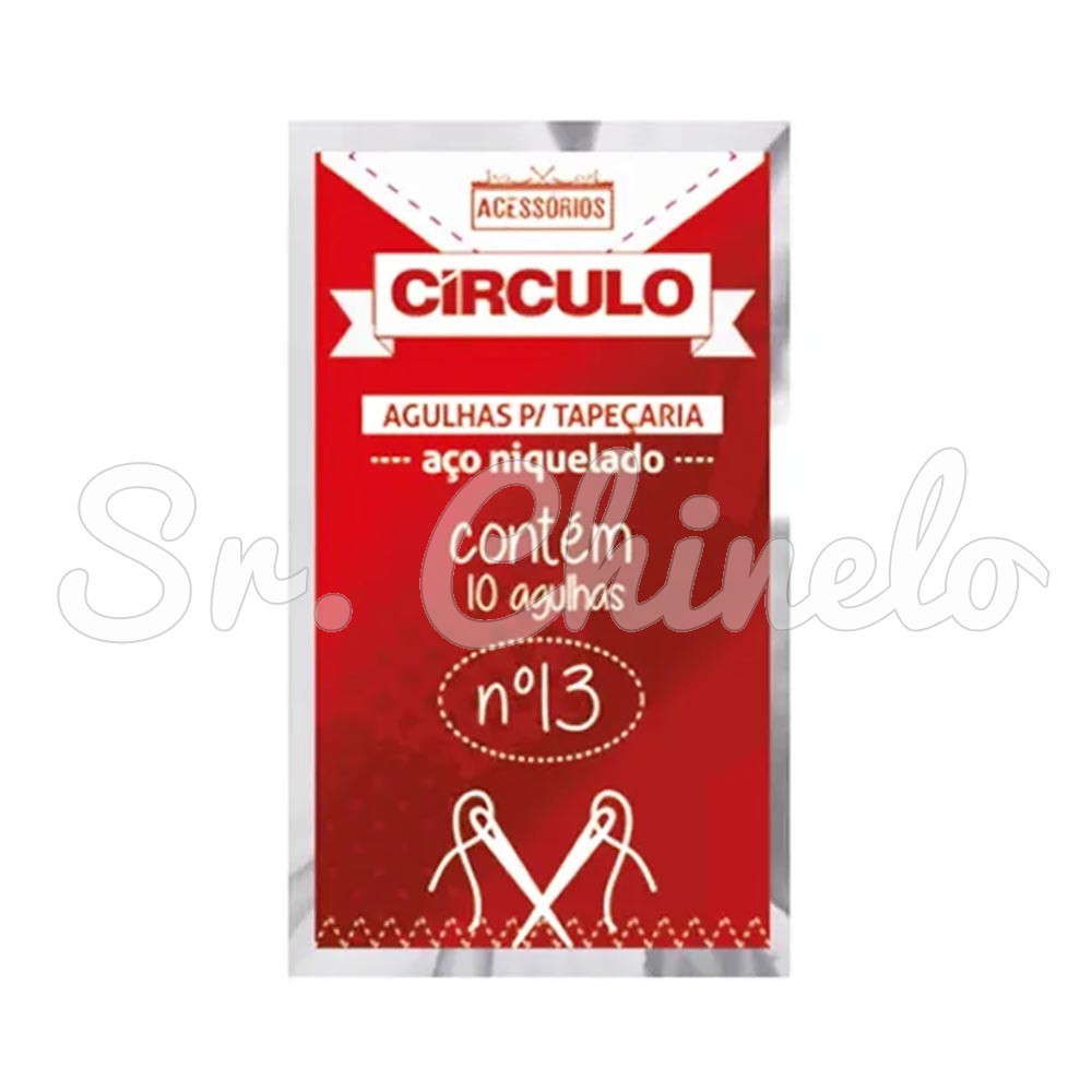 Agulha de Tapeçaria, Círculo, nº 13
