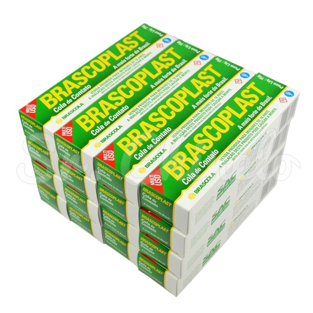 Cola de Contato Brascoplast Standard, 75g