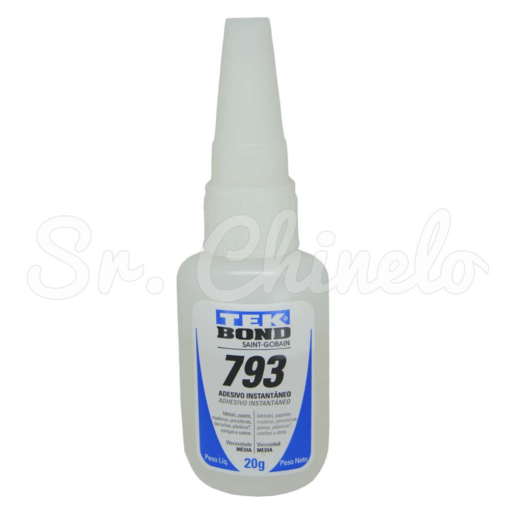 Adesivo Instantâneo Multiuso, Tekbond, 793, 20g