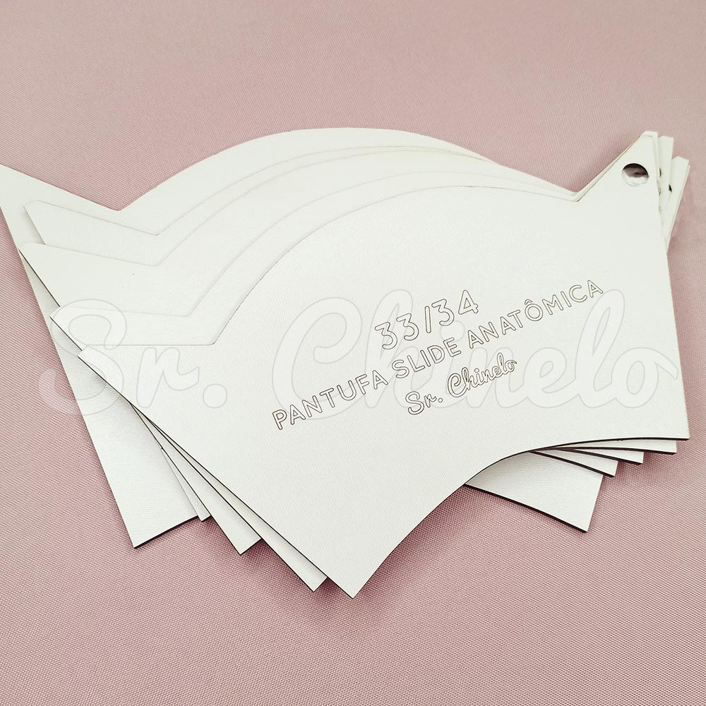 Molde MDF, Pantufa Slide Anatomica