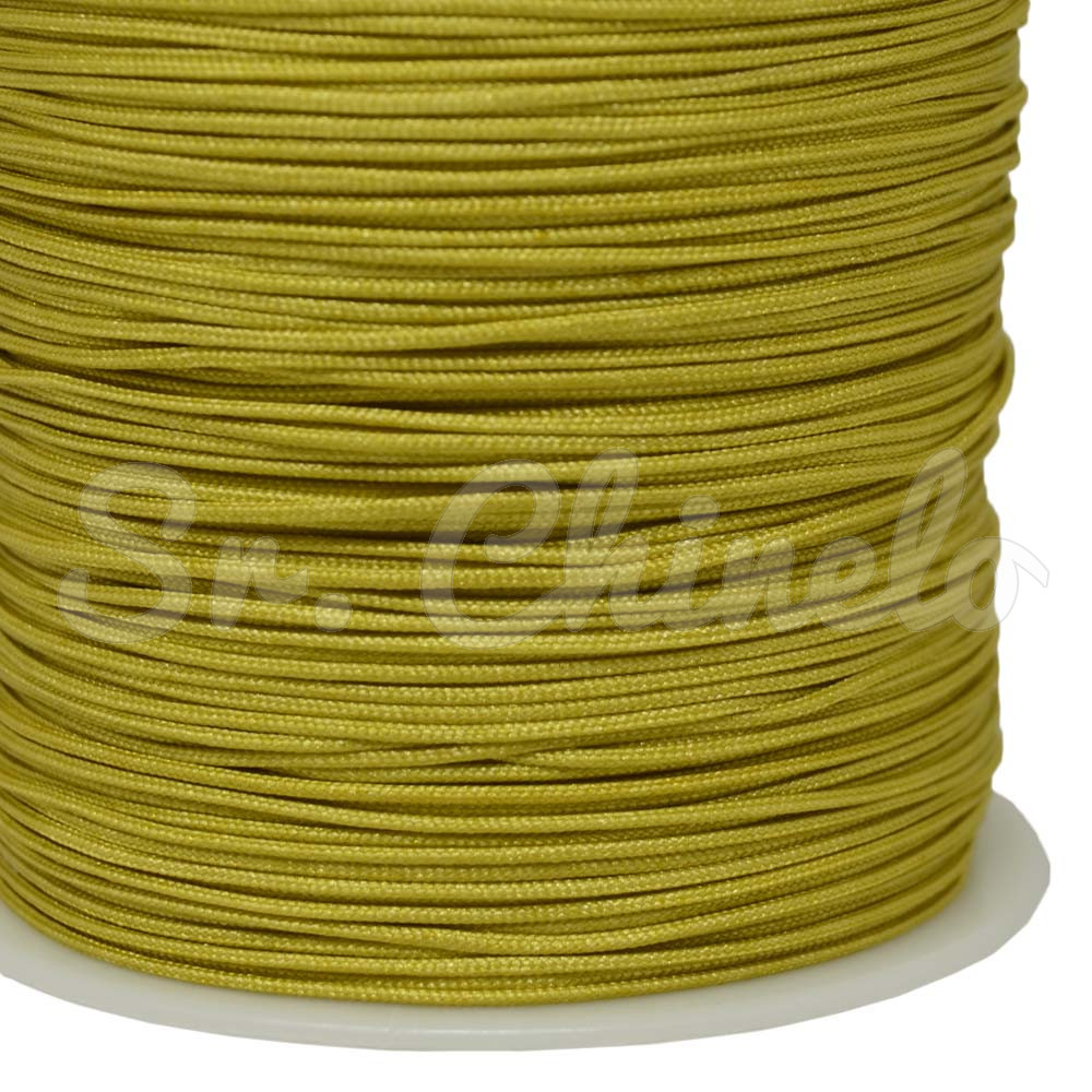 Fio de Seda, 0.8mm, Dourado