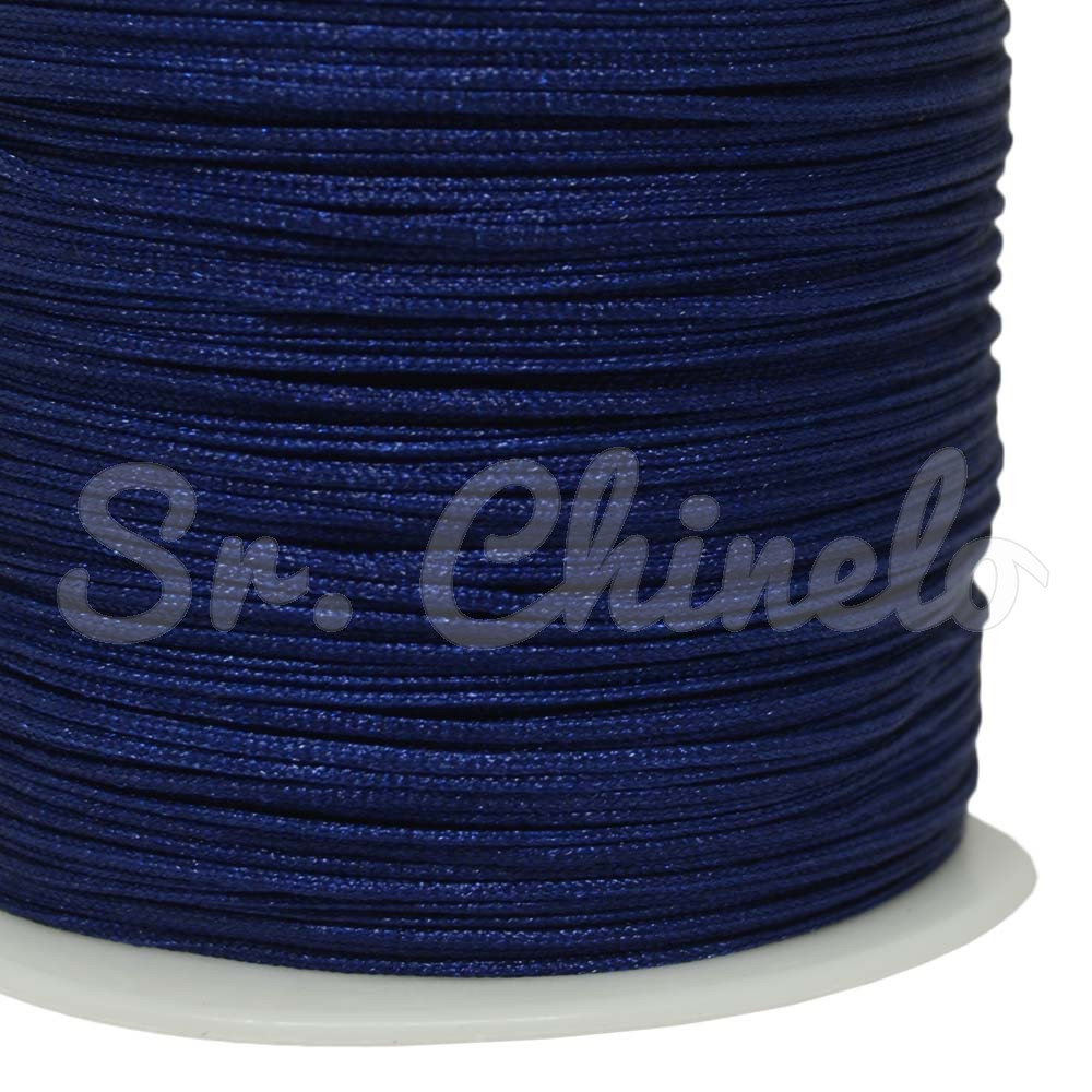 Fio de Seda, 0.8mm, Marinho