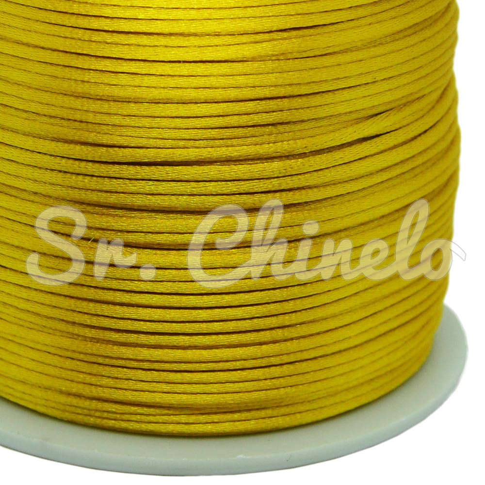 Fio de Seda, 1mm, Dourado
