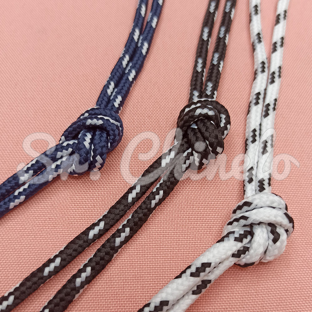 Cordão de Poliéster, Filete, 4mm, Marinho