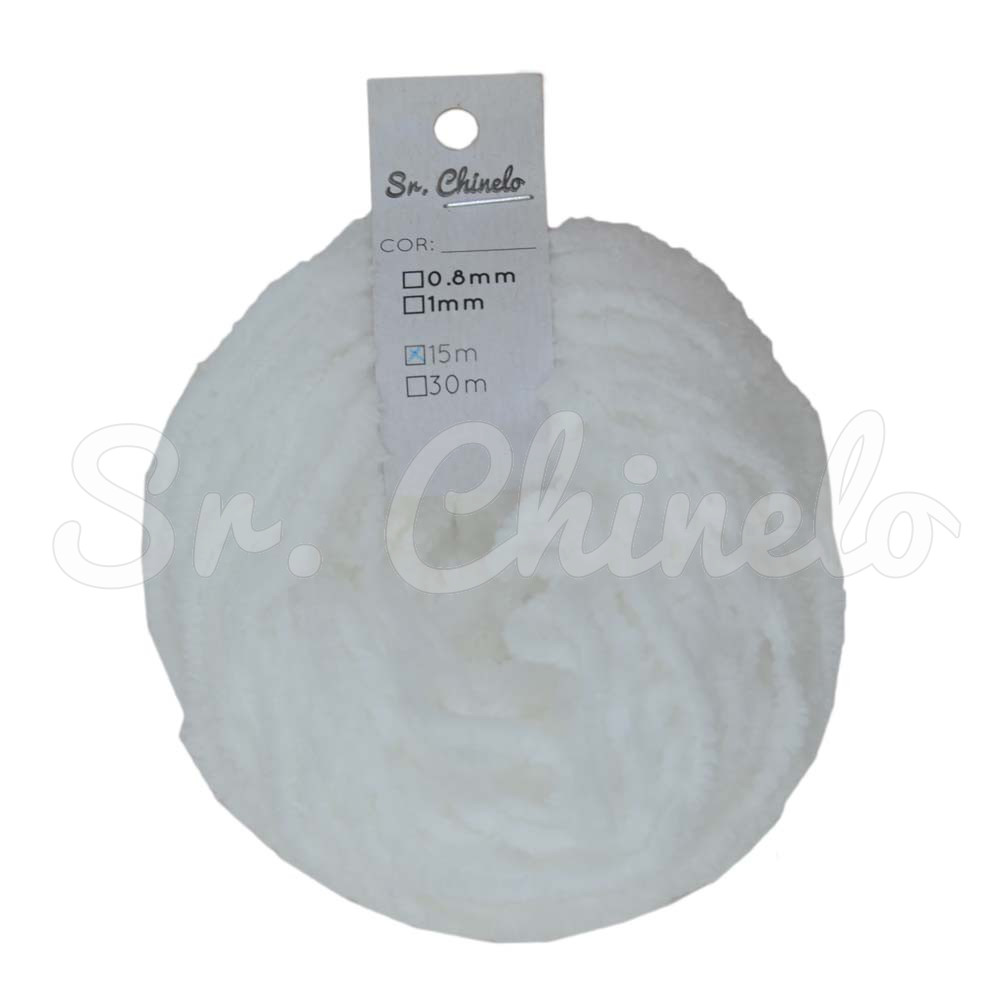 Fio de Lã, Ternura, 3mm, Branco
