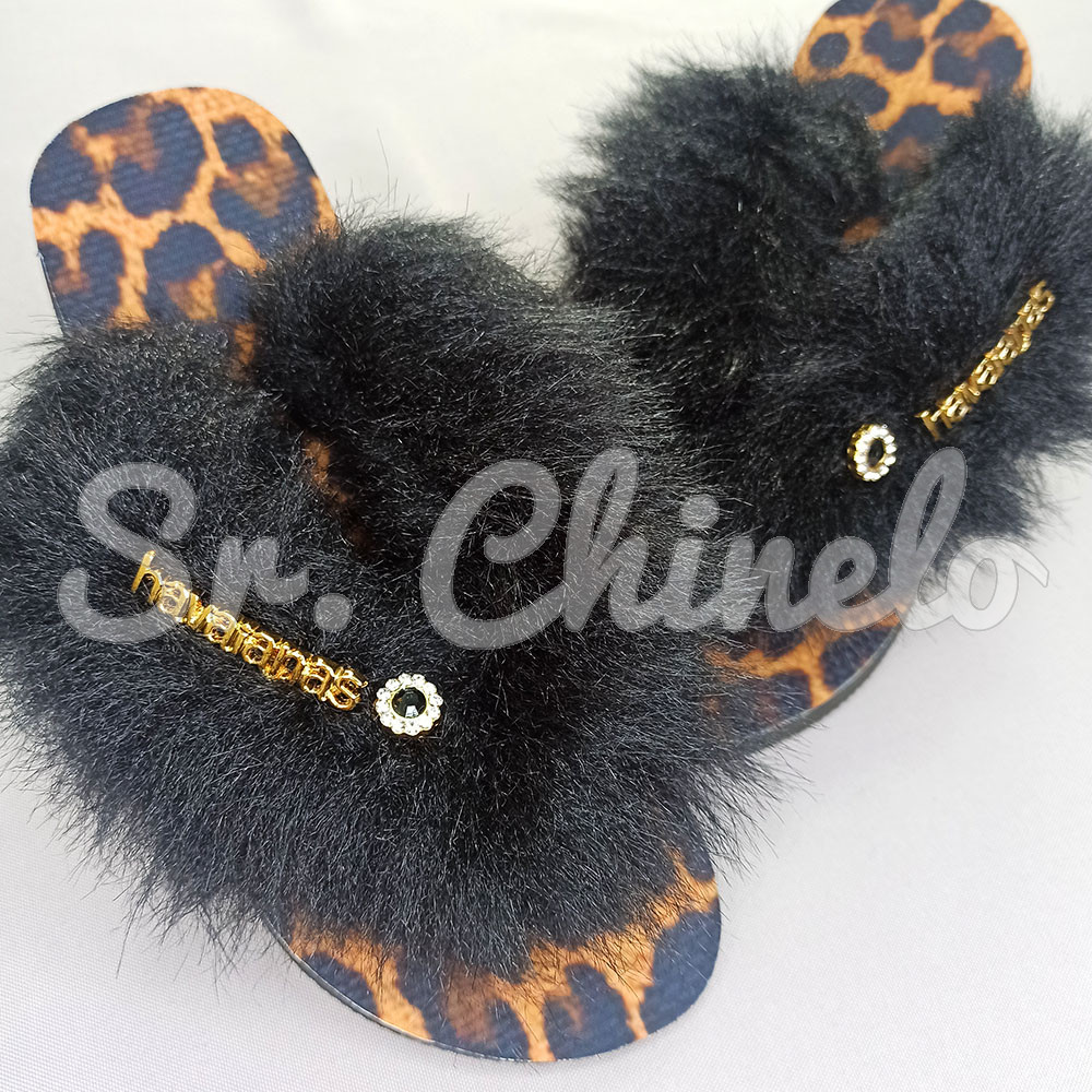 Kit Customização Completo - Modelo Inspiração DG com Lonita, Pelúcia e Piercings - Onça