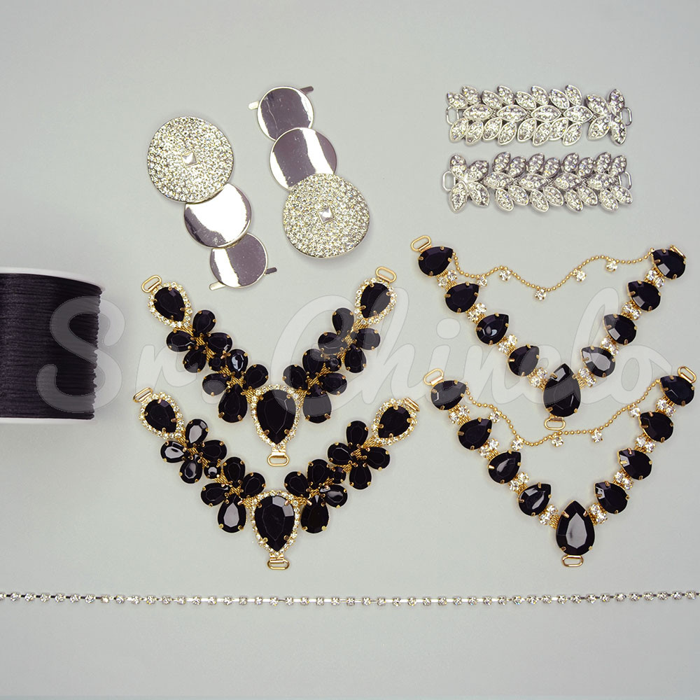 Kit Cabedais Londres, Preto