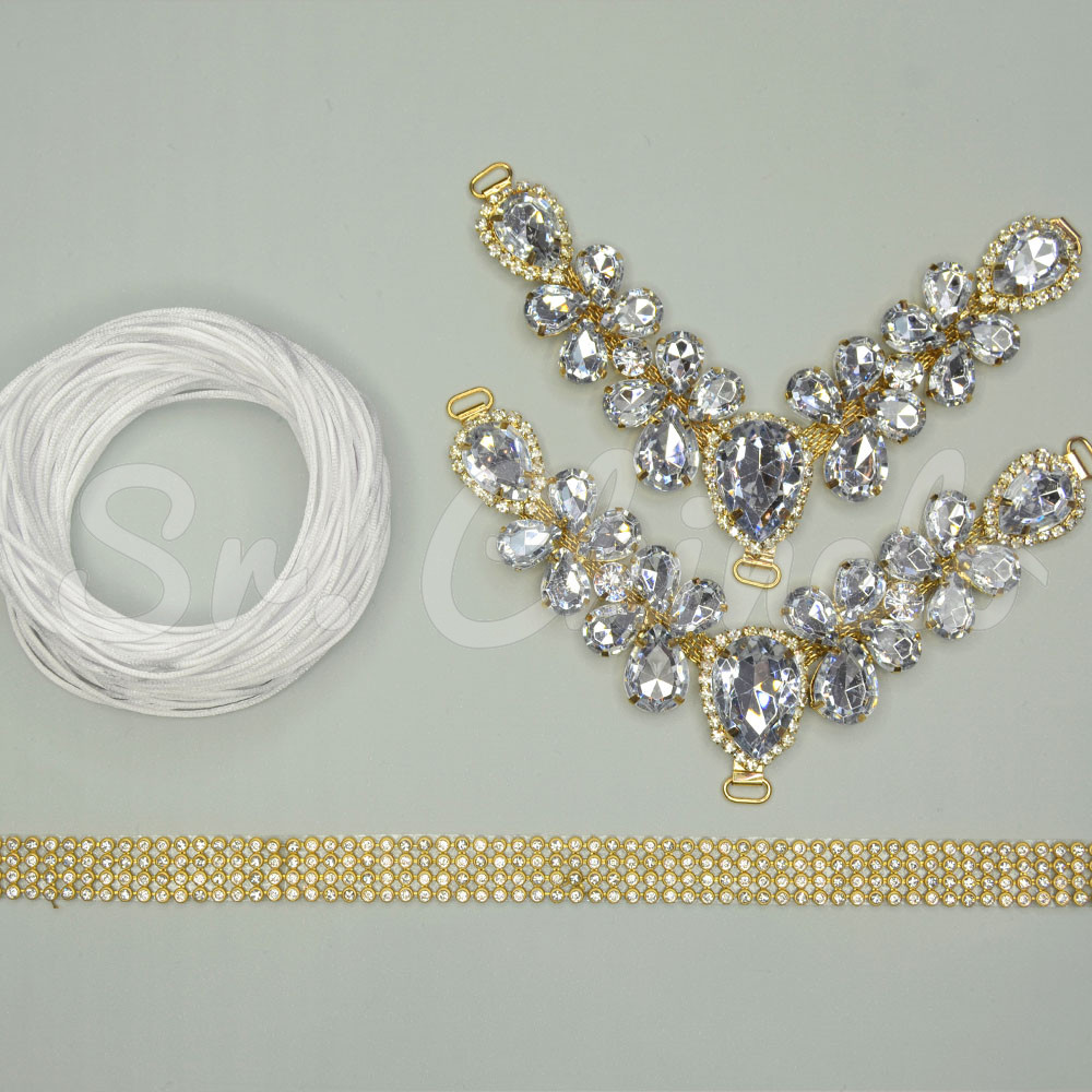 Kit Cabedal Melissa, Cristal