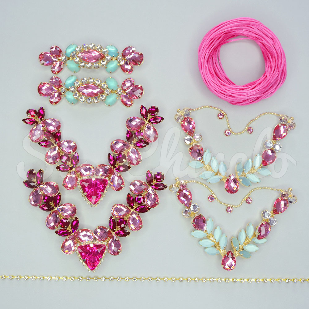 Kit Cabedais Milão, Rosa