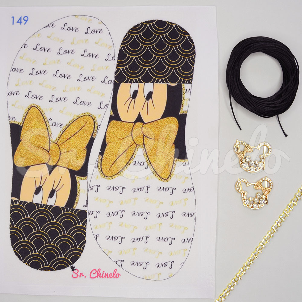 Kit Personagem, Preto