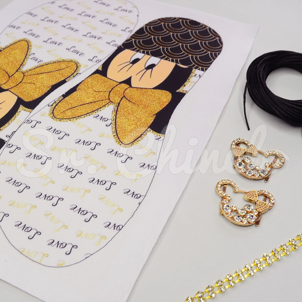 Kit Personagem, Preto