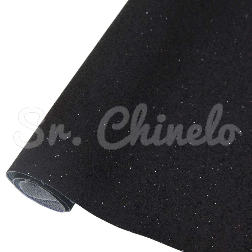 Lonita Glitter Fino, Preto