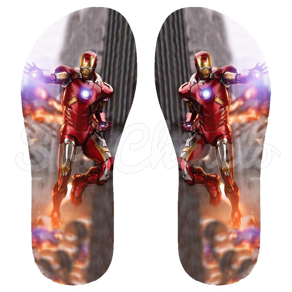 Lonita Sublimada, Homem de Ferro, Vermelho/Dourado