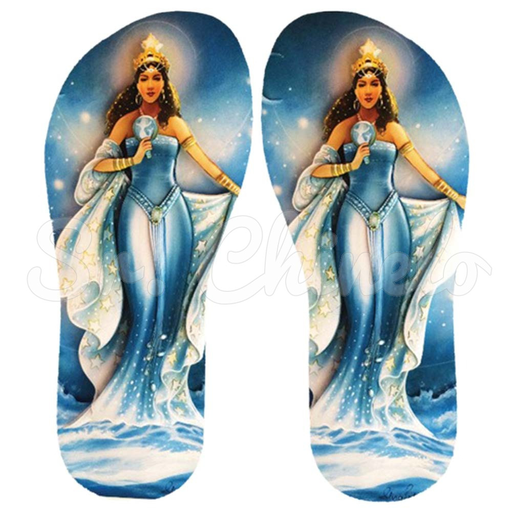 Lonita Sublimada, Orixá Iemanjá, Azul/Branco