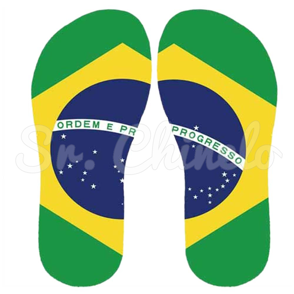 Lonita Sublimada, Copa do Mundo Bandeira Brasil, Verde/Amarelo/Azul