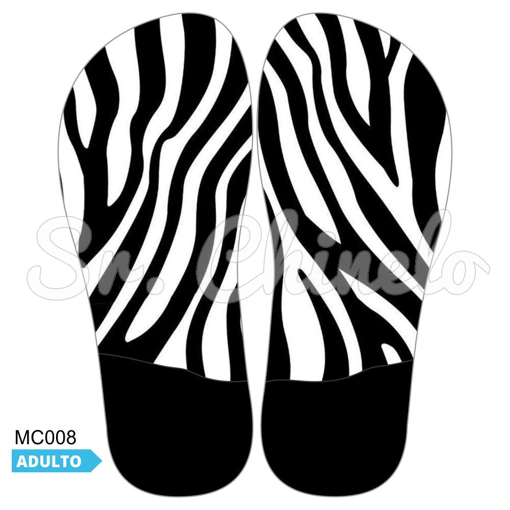 Lonita Sublimada, Marca DG, Zebra