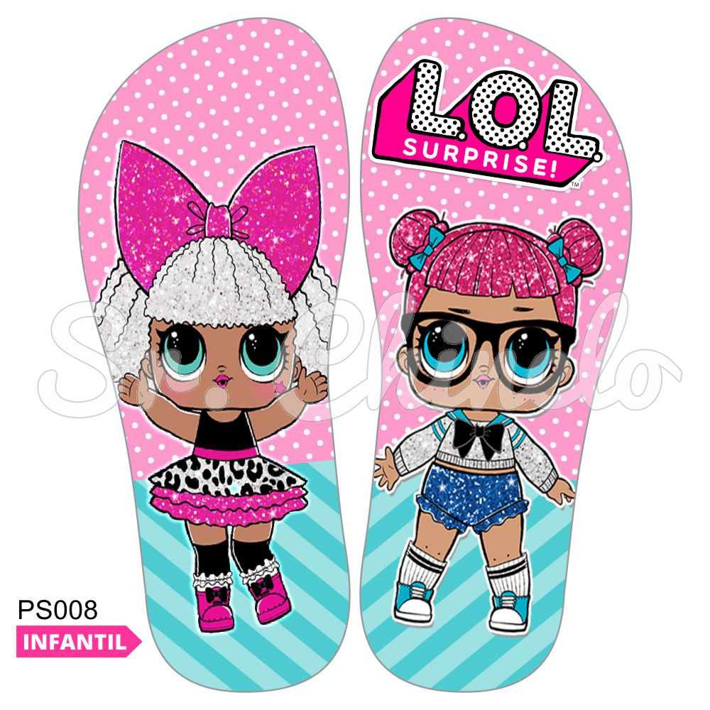 Lonita Sublimada, LOL Luxuosas, Rosa/Tiffany