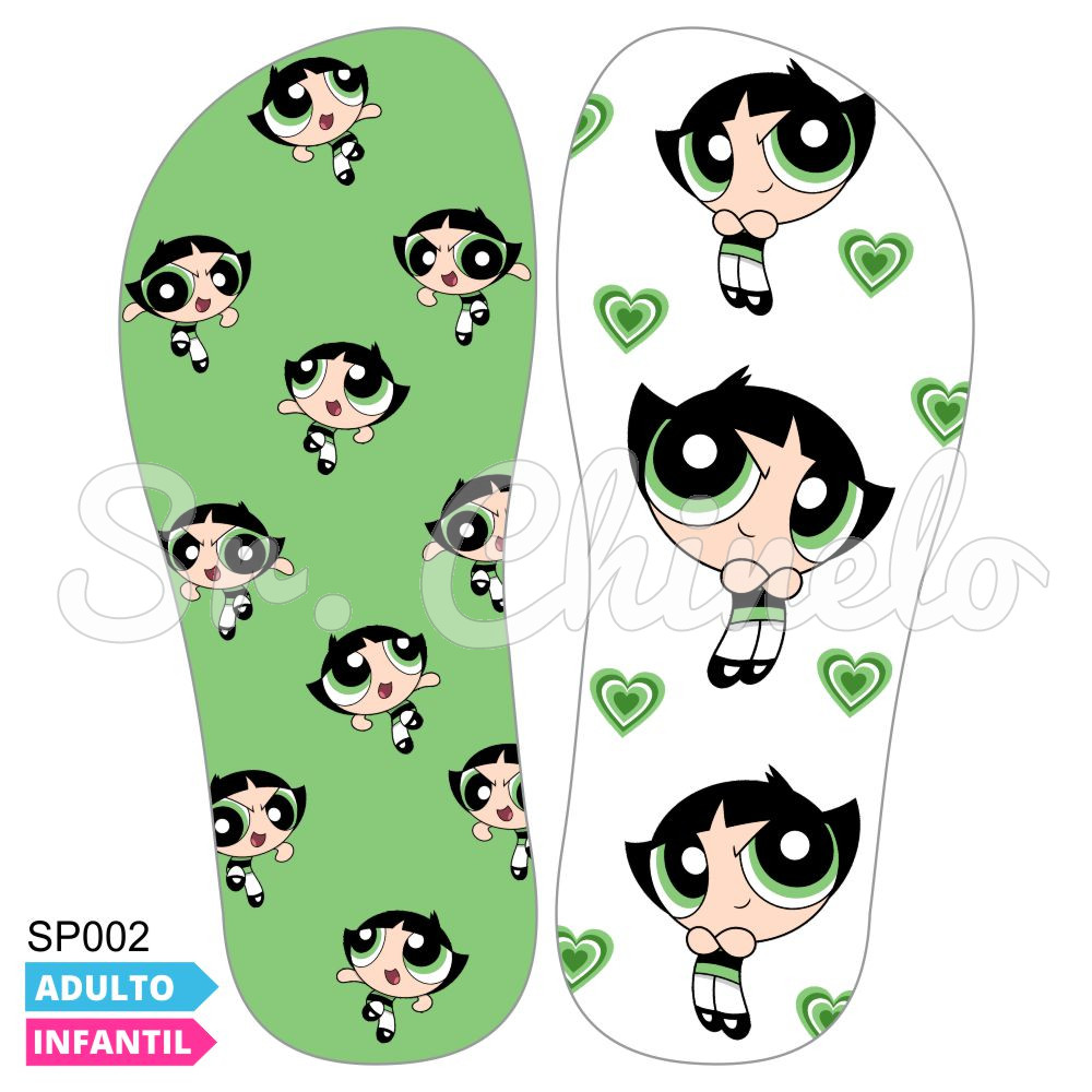 Lonita Sublimada, Superpoderosa Docinho, Verde/Branco