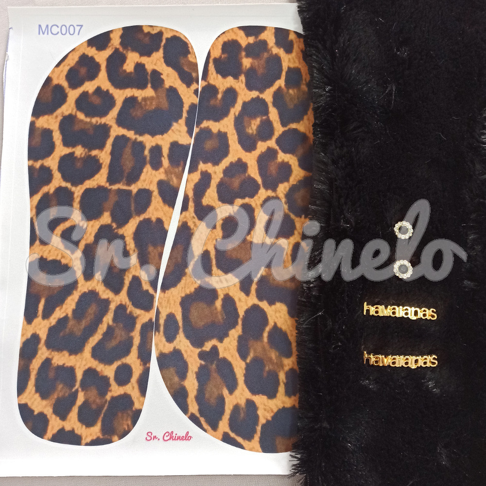 Kit Customização Completo - Modelo Inspiração DG com Lonita, Pelúcia e Piercings - Onça