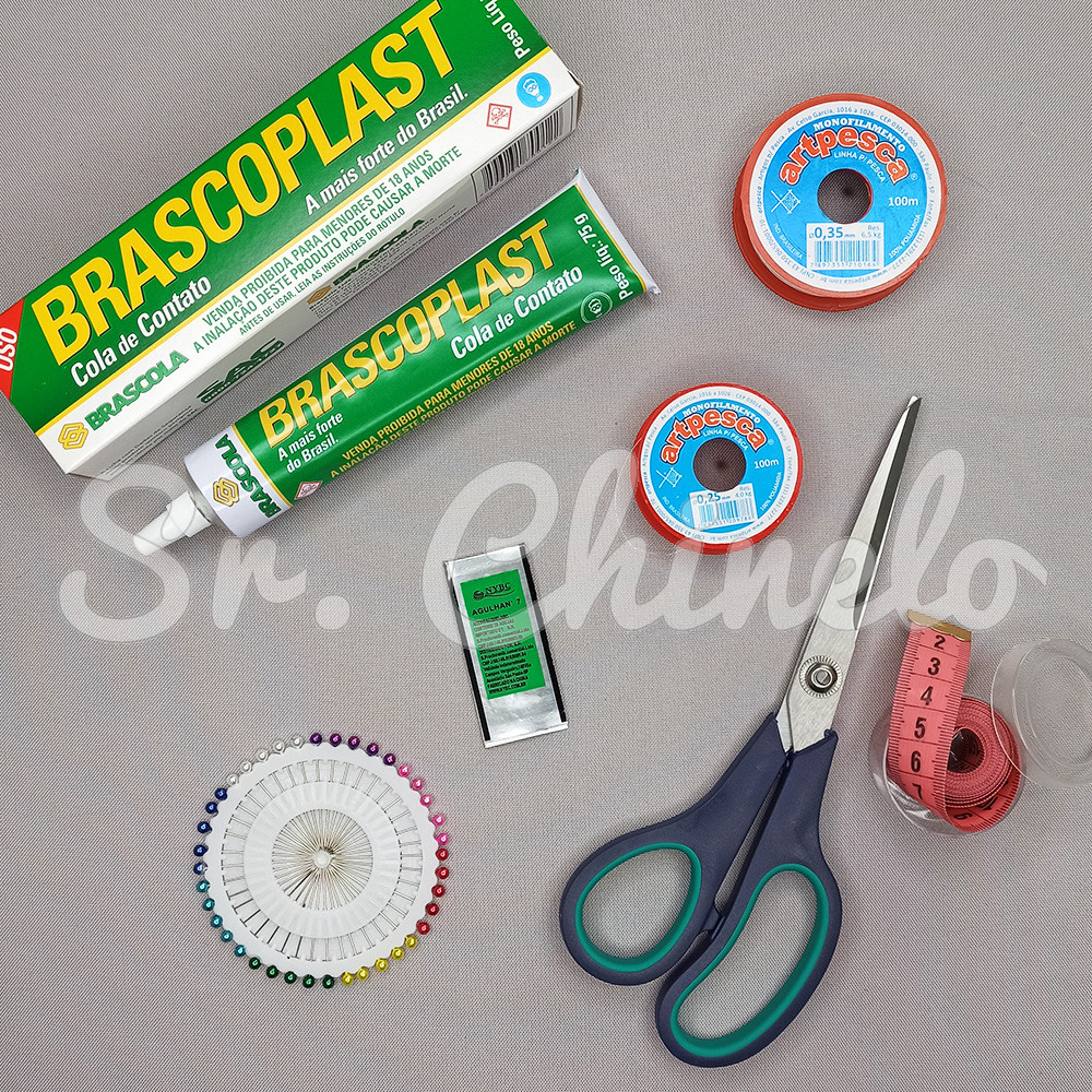 Kit Ferramentas Para Iniciantes - Pantufas e Chinelufas