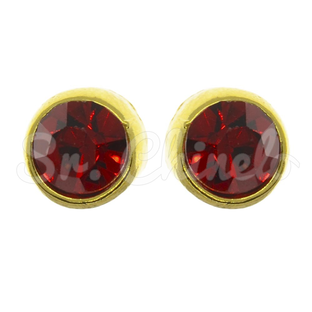 Piercing de Rebite, Ponto de Luz 8mm, Ouro, Light Siam