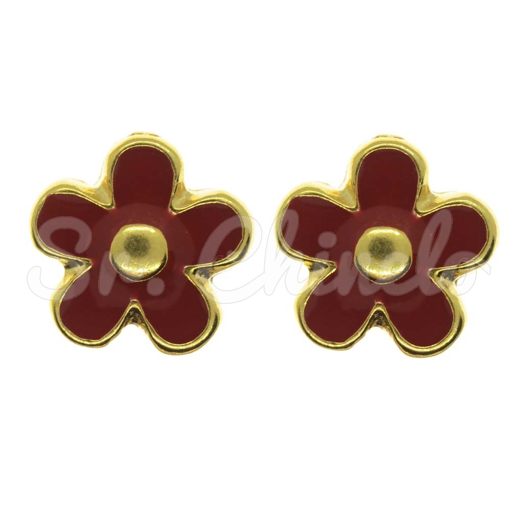 Piercing de Rebite, Margarida, Vermelho