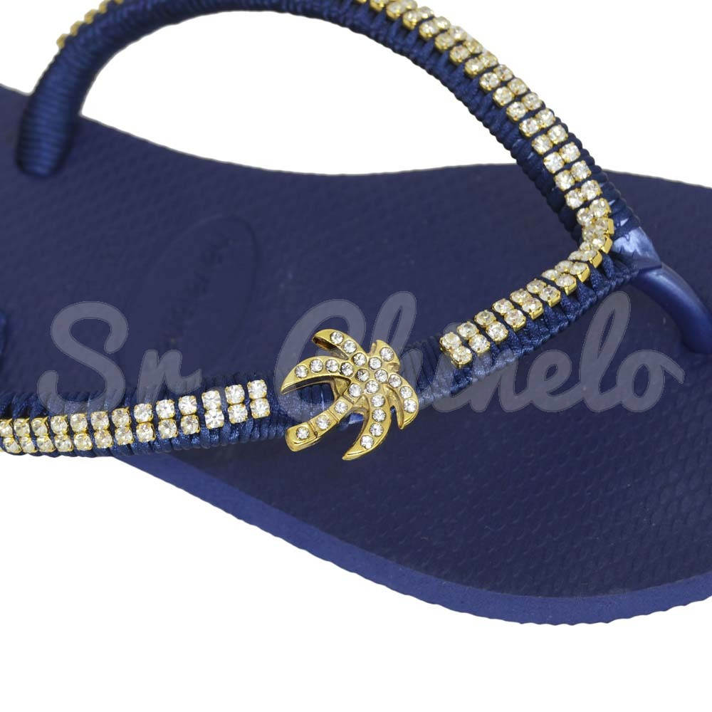 Piercing de Rebite, Coqueiro com Strass