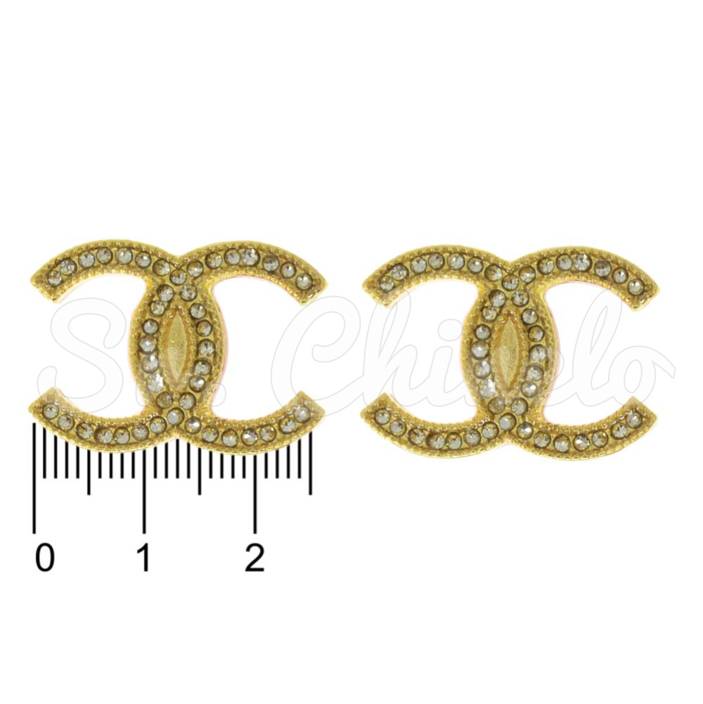 Piercing de Rebite, Chanel G, Ouro/Cristal