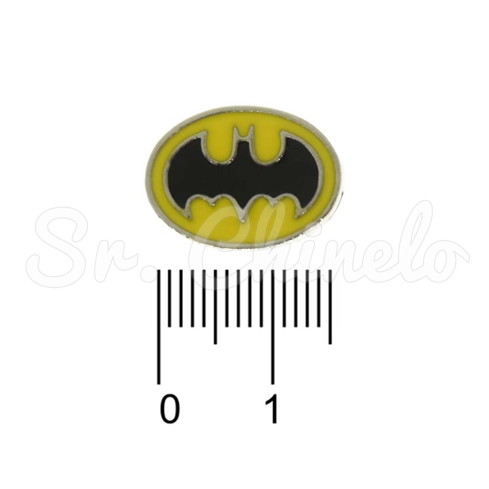 Piercing de Rebite, Batman, Amarelo/Preto