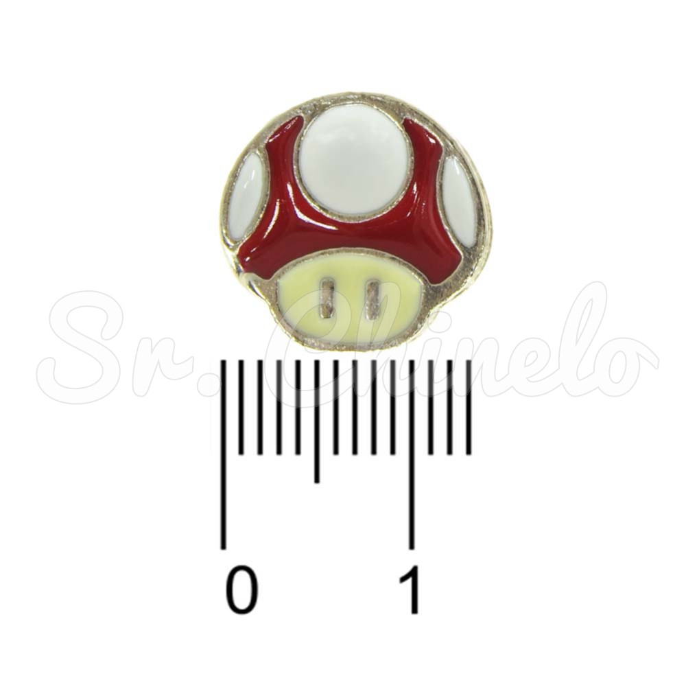Piercing de Rebite, Cogumelo Super Mário