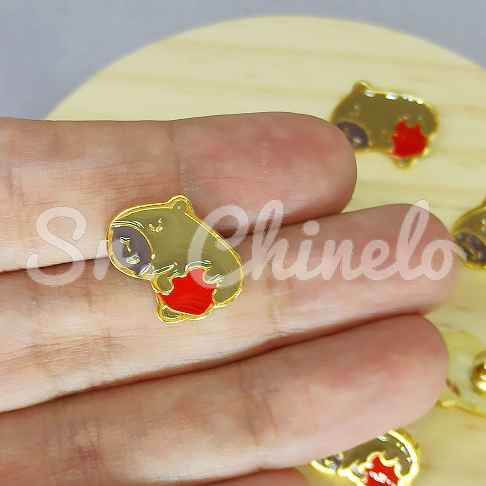 Piercing de Rebite, Capivara, Marrom