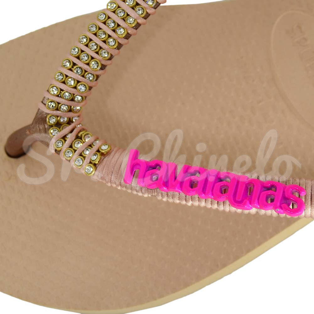Piercing de Rebite, Havaianas, Rosa Neon