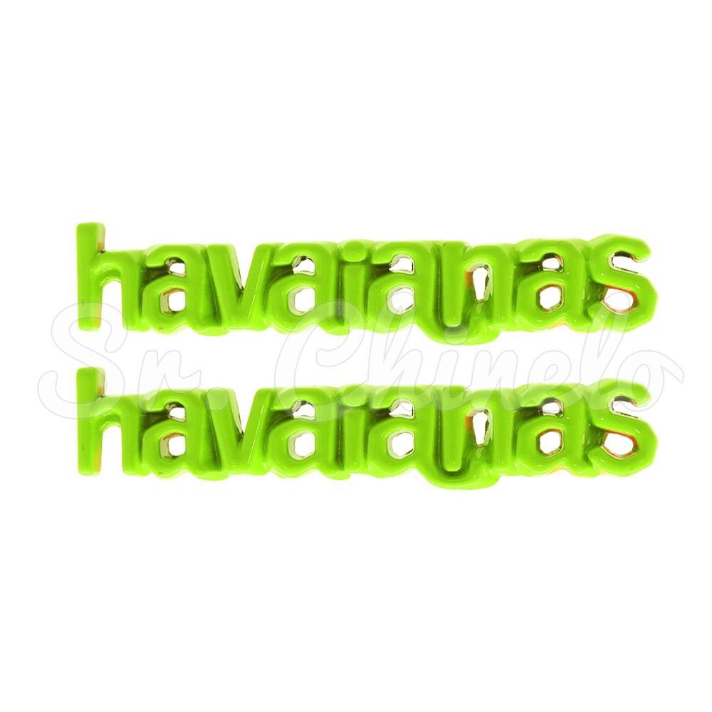 Piercing de Rebite, Havaianas, Verde Neon