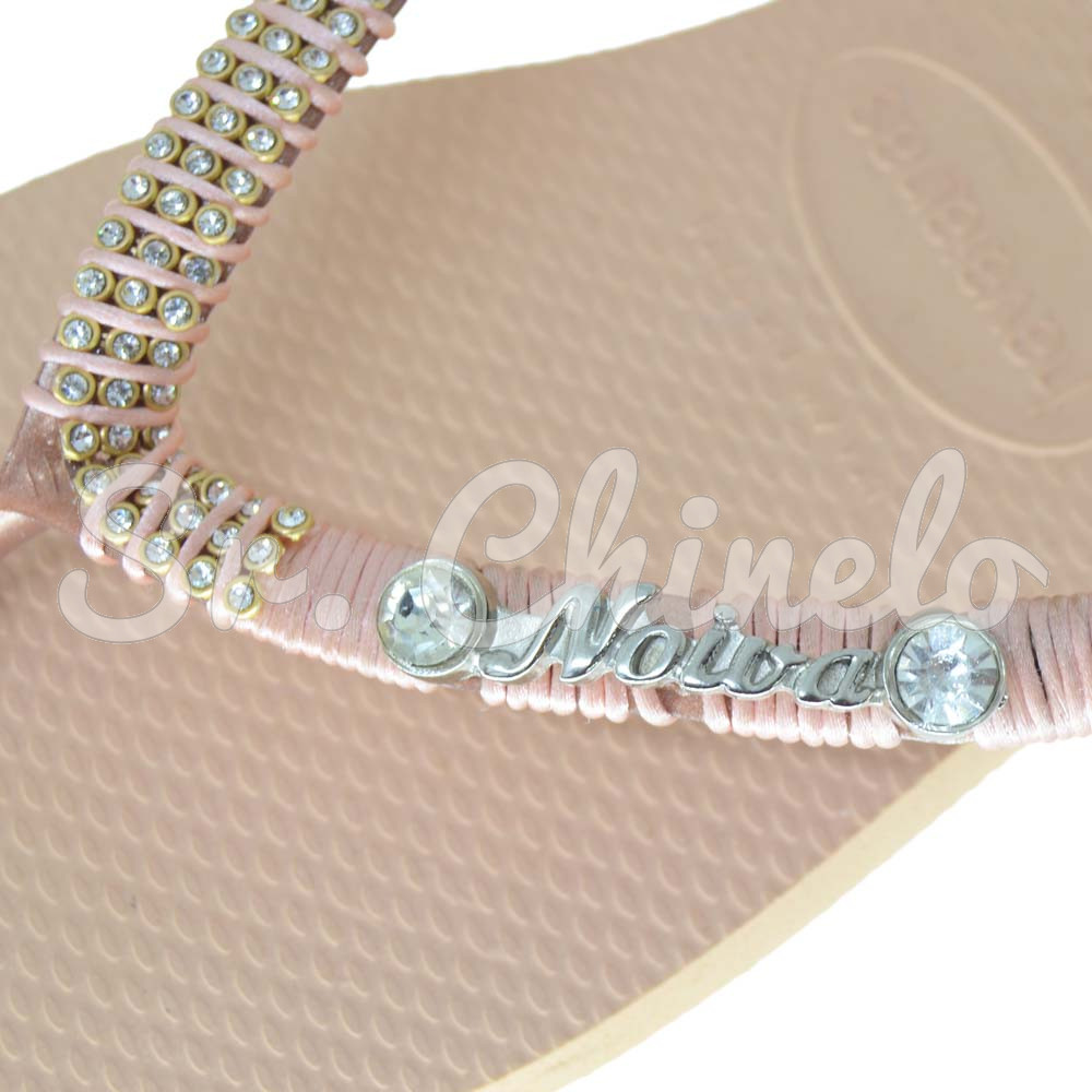 Piercing de Rebite, Noiva, Prata, Cristal