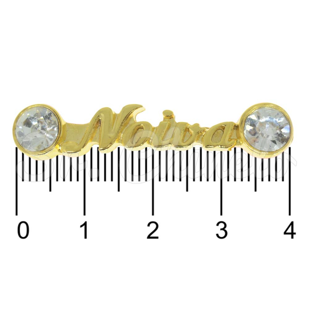 Piercing de Rebite, Noiva, Ouro, Cristal