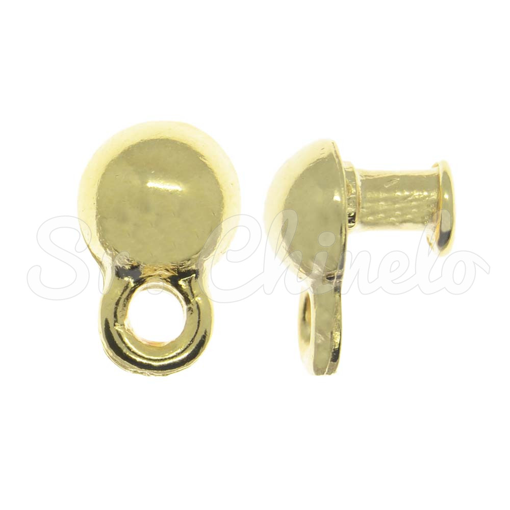 Piercing de Rebite com Argola, Ouro