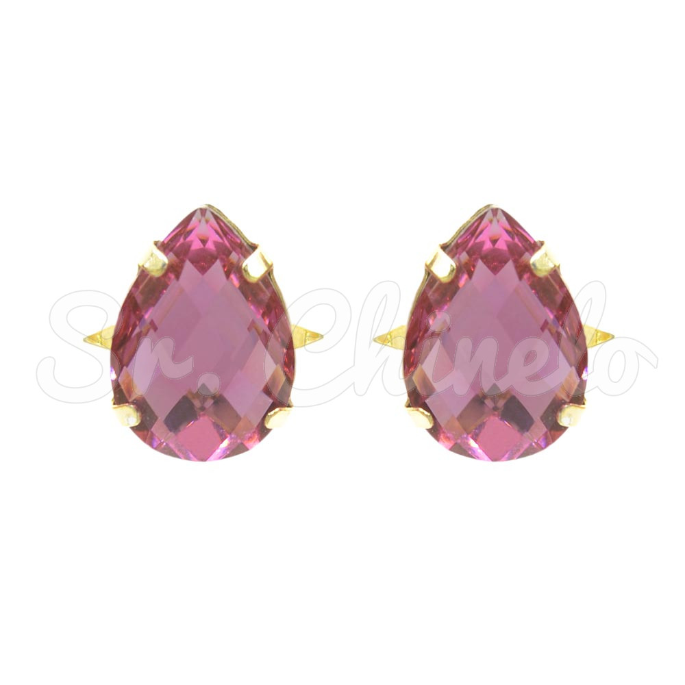 Piercing de Garra, Gota, Ouro, Rosa Claro