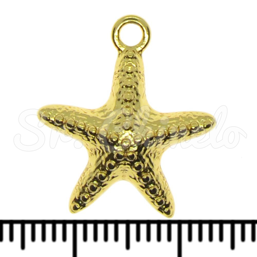 Pingente, Estrela do Mar, Ouro