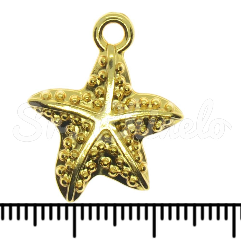 Pingente, Estrela do Mar, Ouro