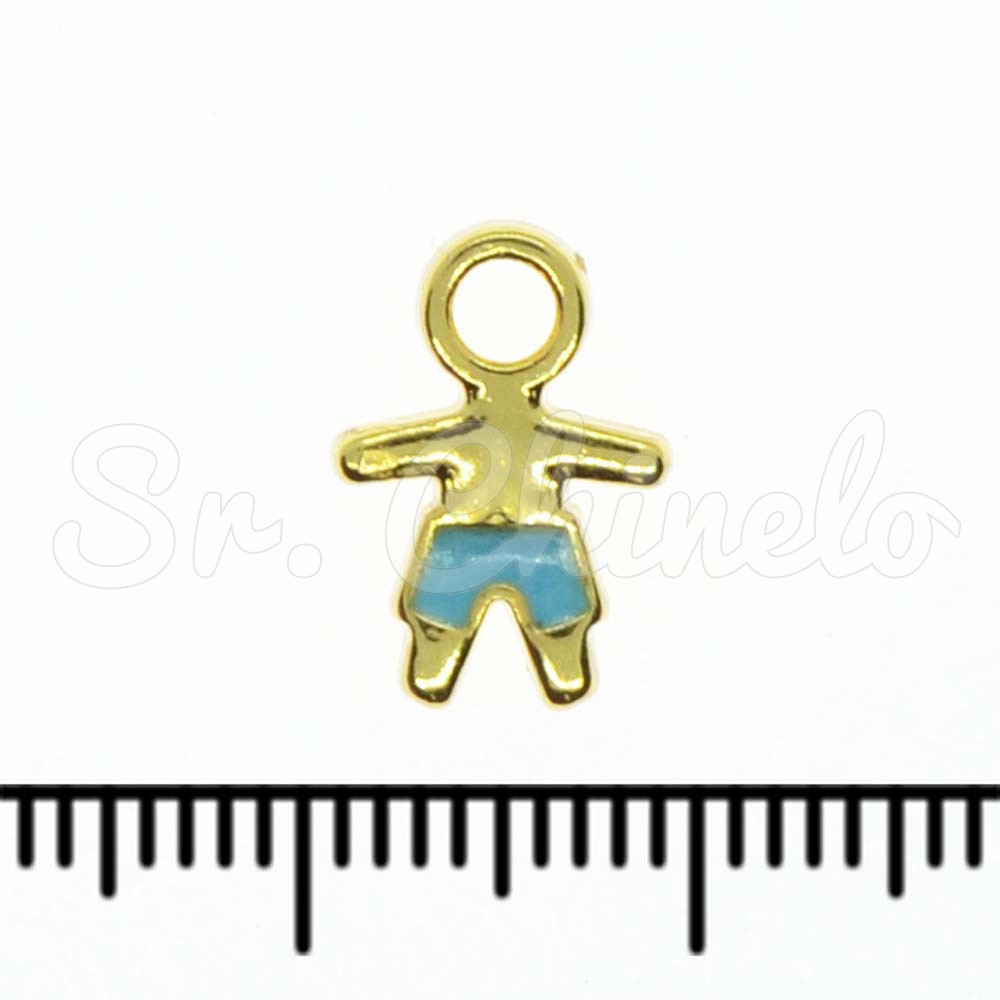 Pingente, Menino, Ouro
