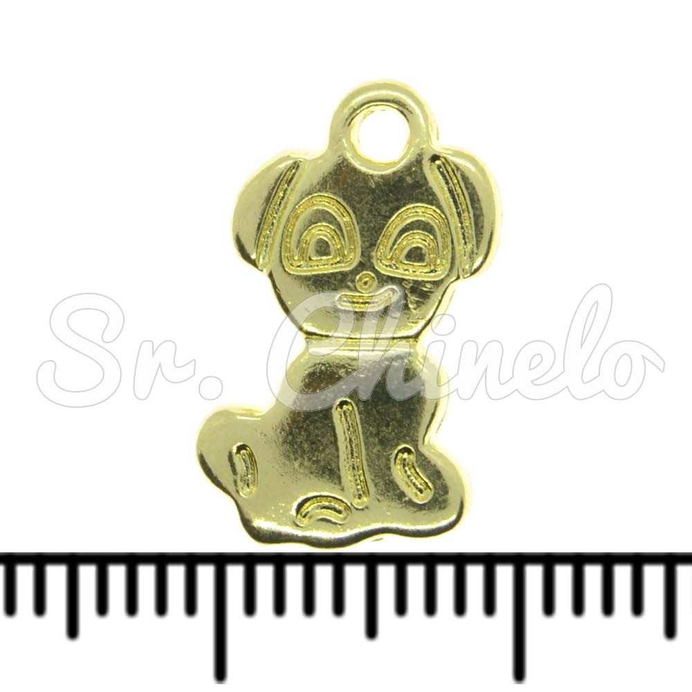 Pingente, Cachorrinho, Ouro