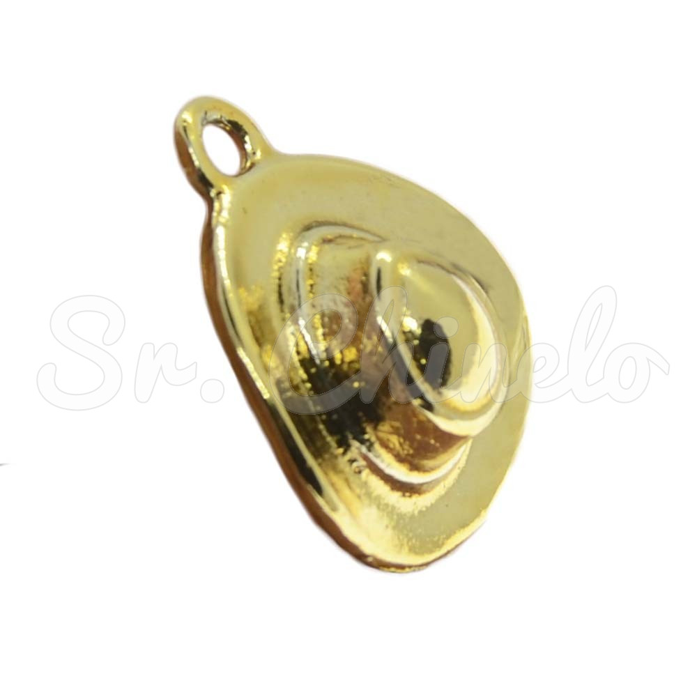 Pingente, Chapéu, Ouro