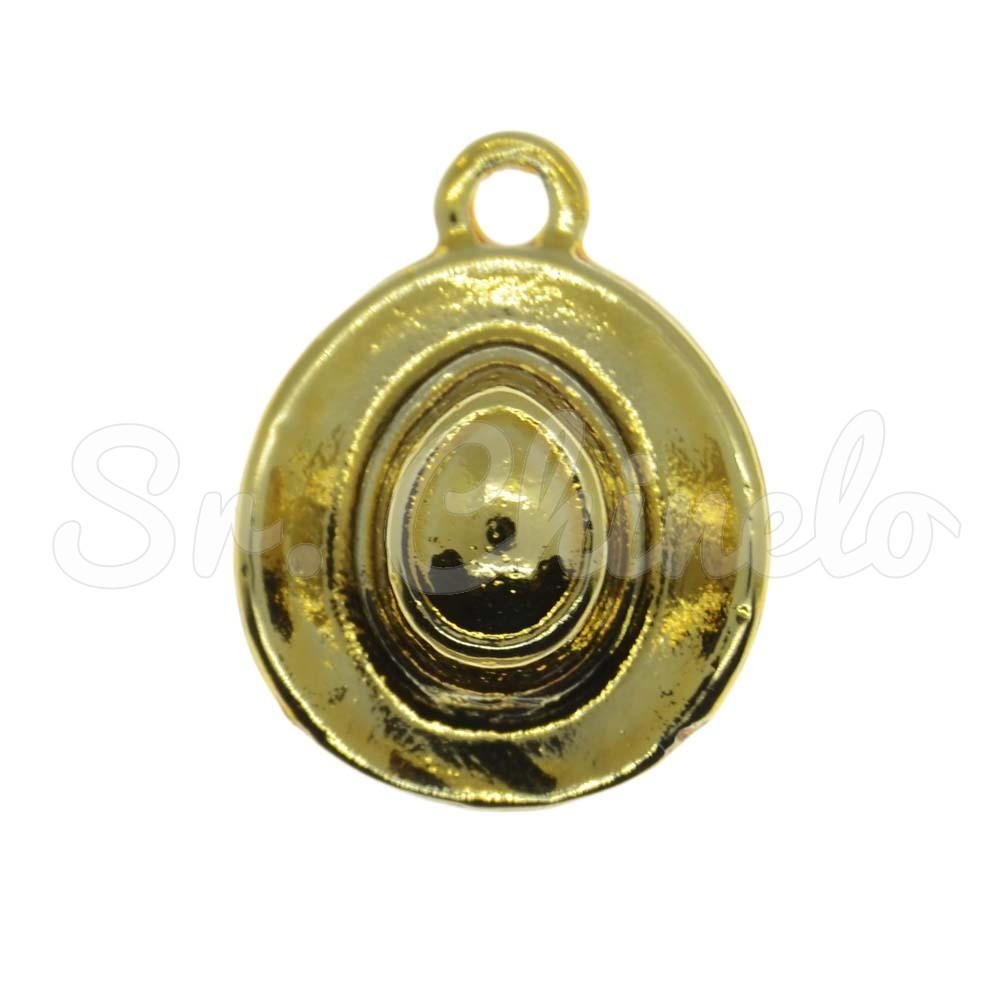 Pingente, Chapéu, Ouro