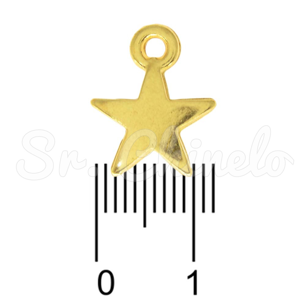 Pingente, Estrela, Ouro