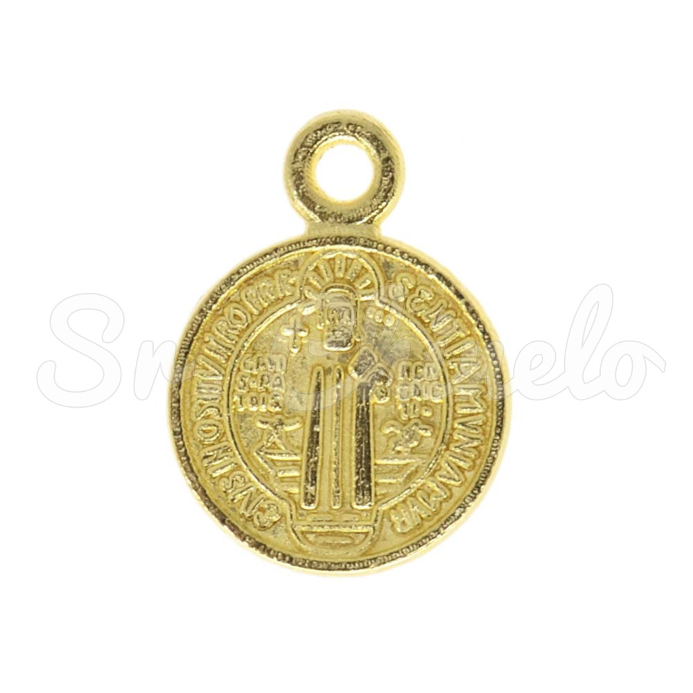 Pingente, Medalha São Bento, Ouro