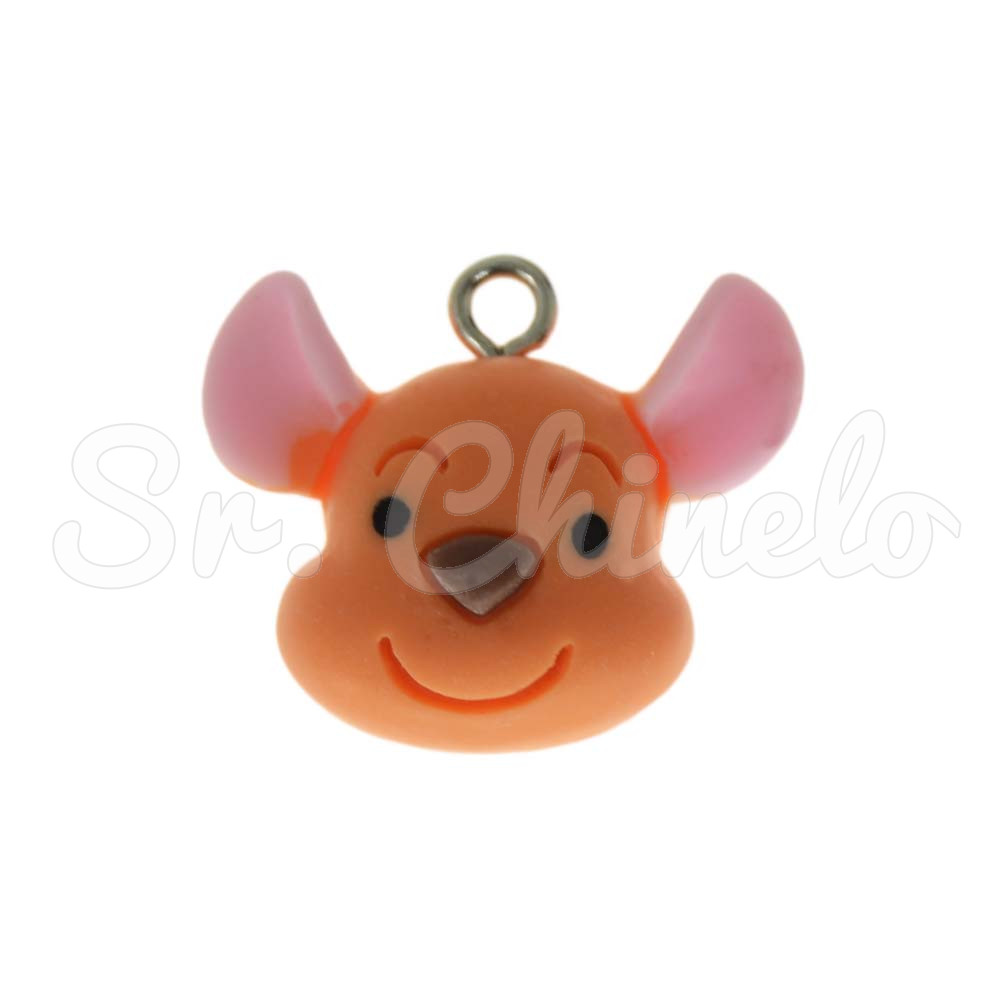 Pingente, Resina, Guru, Laranja