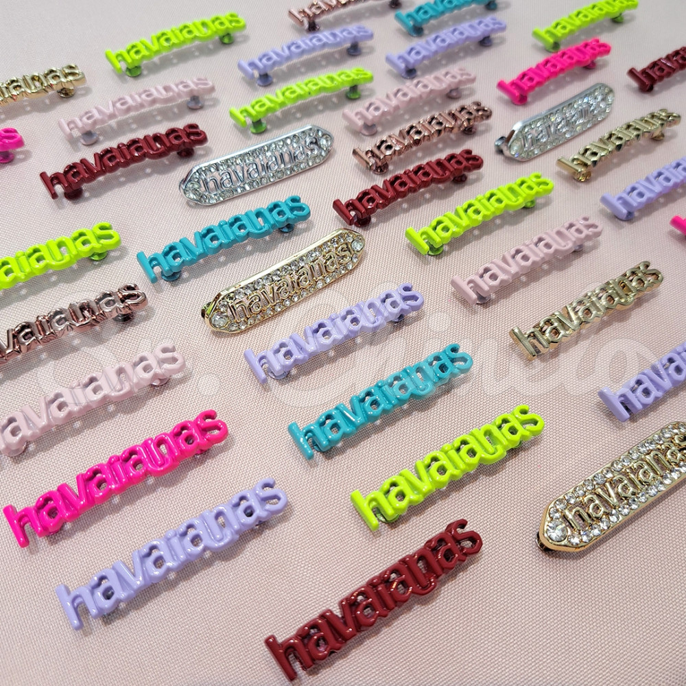 Piercing de Rebite, Havaianas, Rosa Claro
