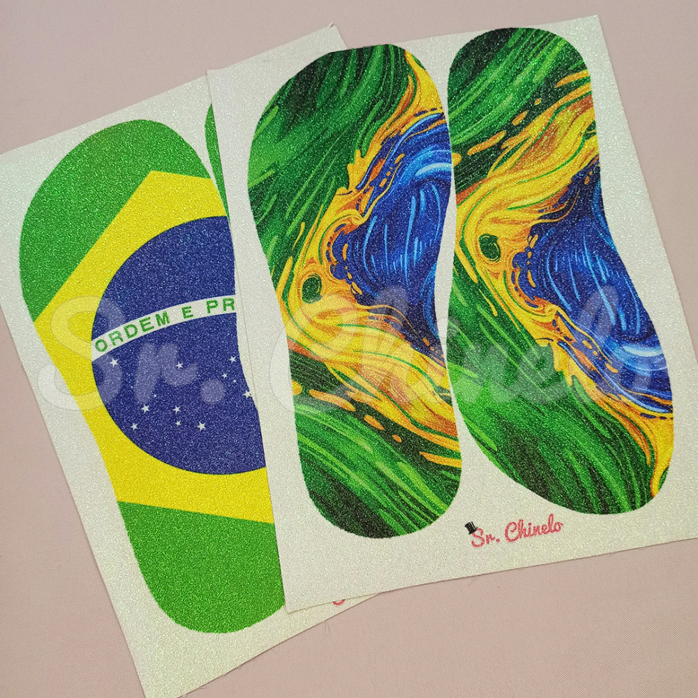 Lonita Sublimada, Copa do Mundo Bandeira Brasil, Verde/Amarelo/Azul